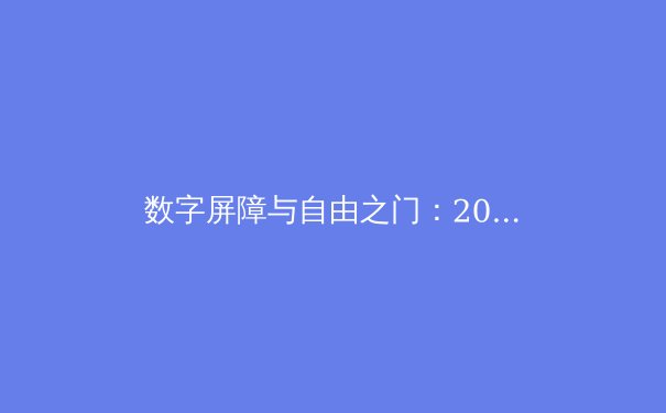 数字屏障与自由之门：2024年VPN技术演进与全球网络安全态势深度解析 - 3